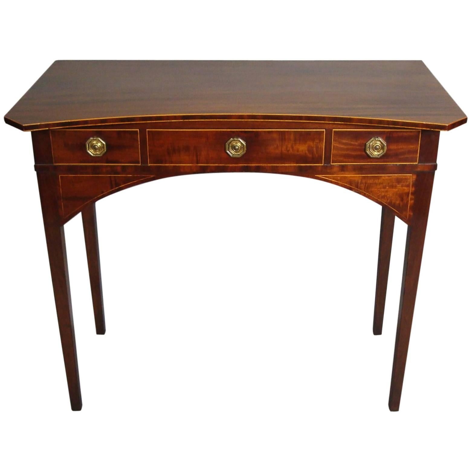 George III Mahogany Side Table
