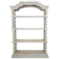 Italian Baroque Carved Wood Etagere 11