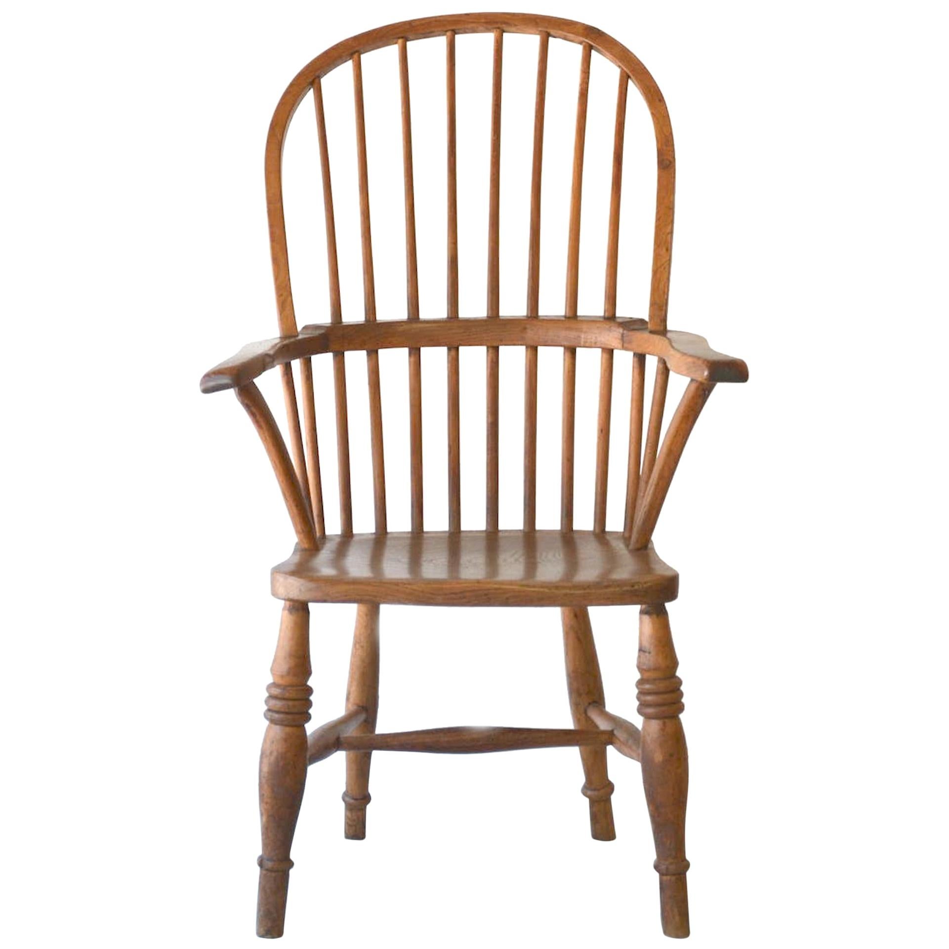 19th Century Windsor Armchair For Sale