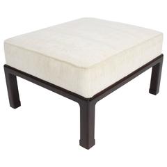 Edward Wormley for Dunbar Asian Inspired Ottoman or Stool