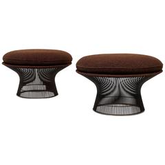 Bronze Stools by Warren Platner for Knoll
