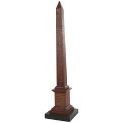 19th Century Marble Obelisk of Montecitorio 3