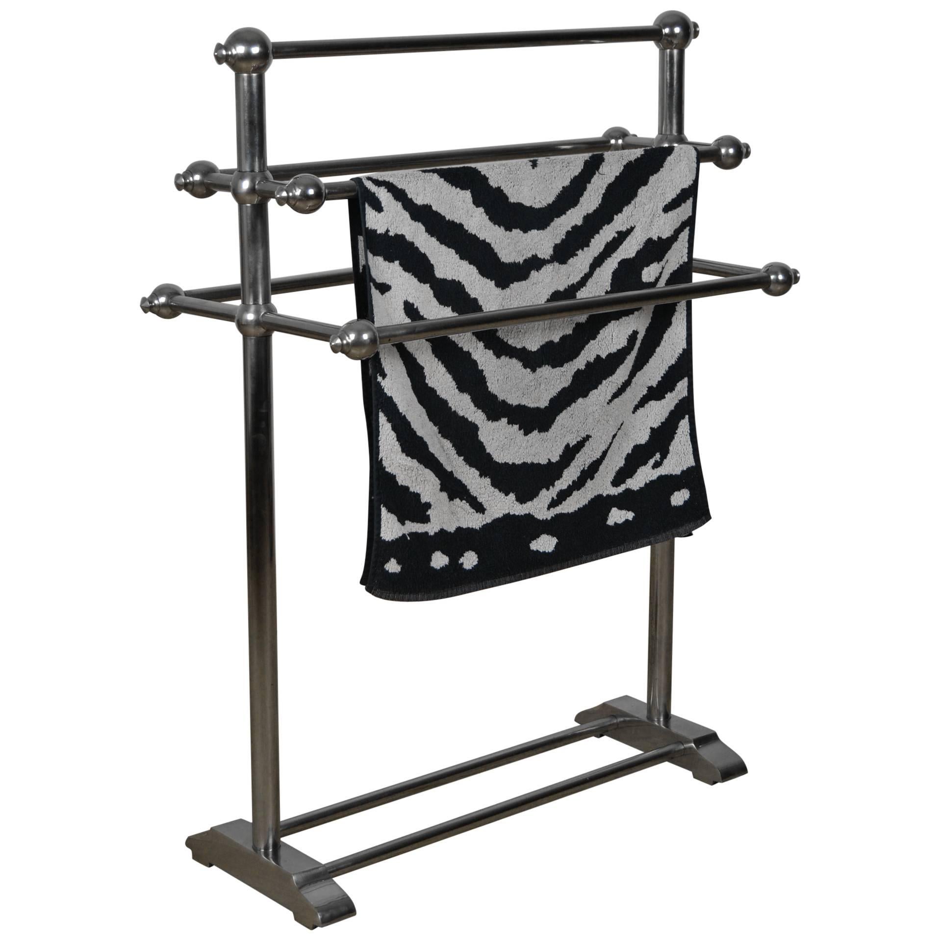 Art Deco Towel Rack, Towel Warmer