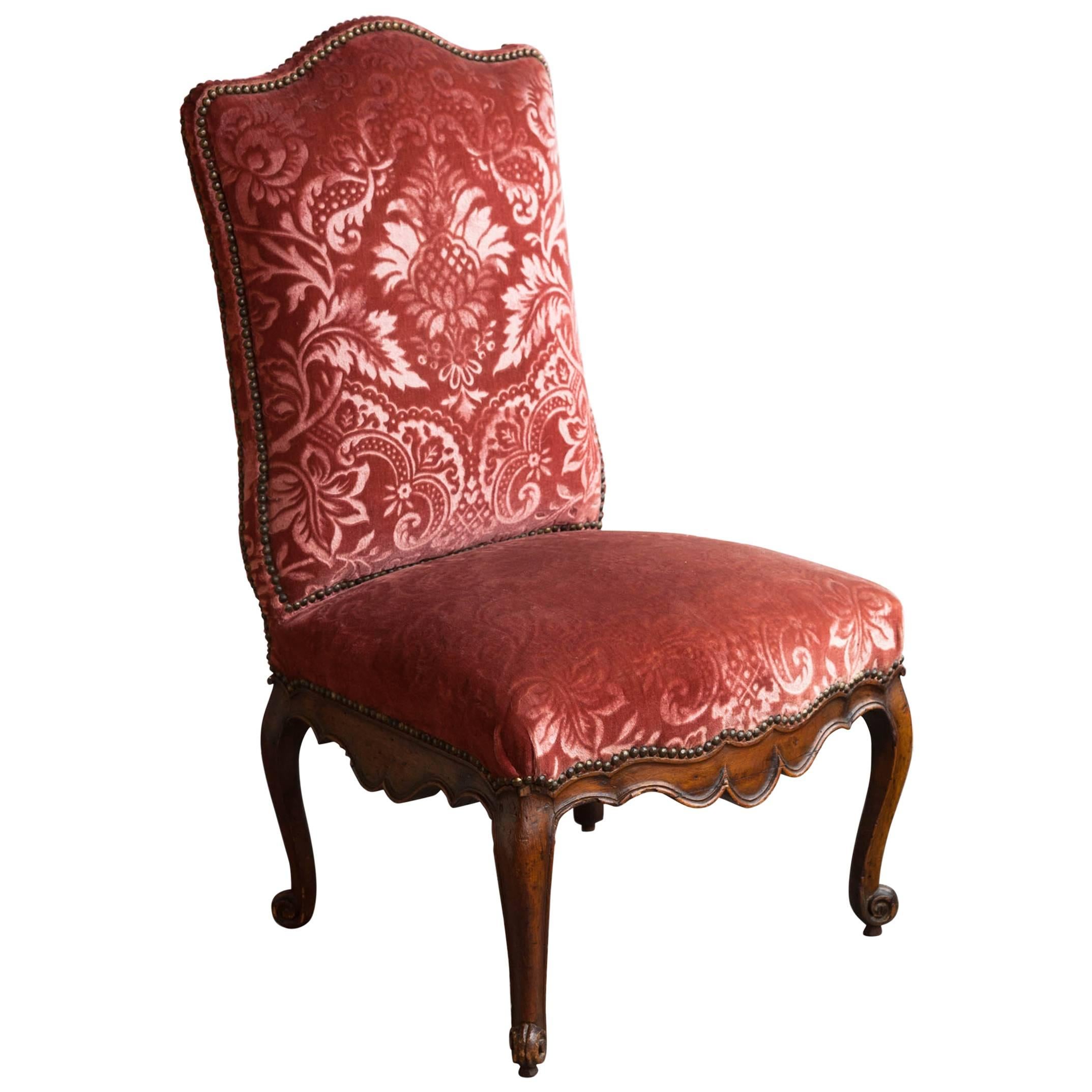Louis XV Walnut Chair