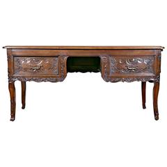 Early 19th Century, French, Louis XV Style Bureau Plat 11