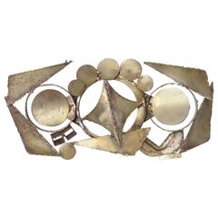 Brutalist Wall Sculpture by Henrik Horst 1