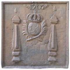 18th Century Arms of France Fireback