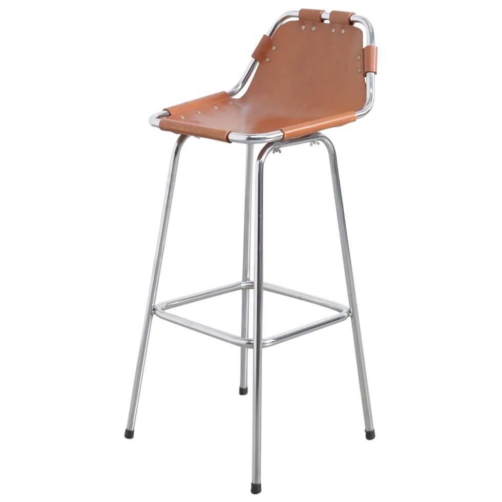 Iconic Bar Stool in the Style of Charlotte Perriand