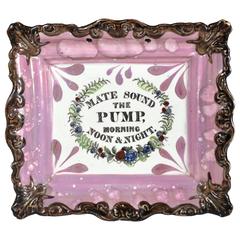 Sunderland Lustre Marine Plaque, Mate Sound the Pump, Morning Noon and Night 7