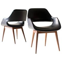 Arthur Umanoff Stühle für Madison Furniture