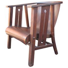 Antique Craftsman Armchair, Wisconsin Chair Company
