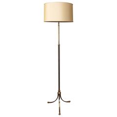 1940s French Brass Floor Lamp 1940s French Brass Floor Lamp