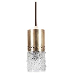 Mid-Century Brass Pendant 5