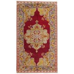 Tapis de Turquie anciens faits à la main, tapis anciens, tapis d'Anatolie pour la décoration intérieure