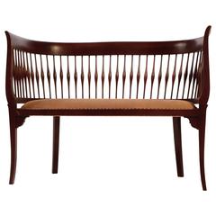 Antique Walnut Settee Antique Walnut Settee