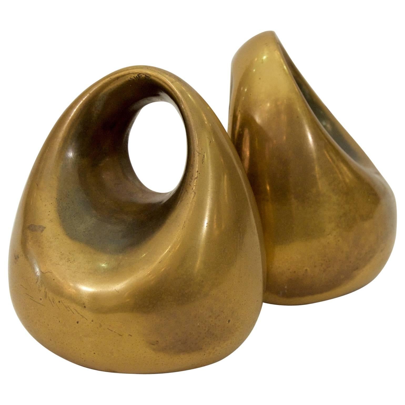 Ben Seibel Brass Bookends