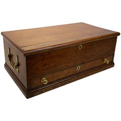 19th Century, American Oak Artist's Box