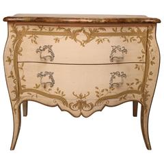 Louis XV Style Painted Commode by Baker 12