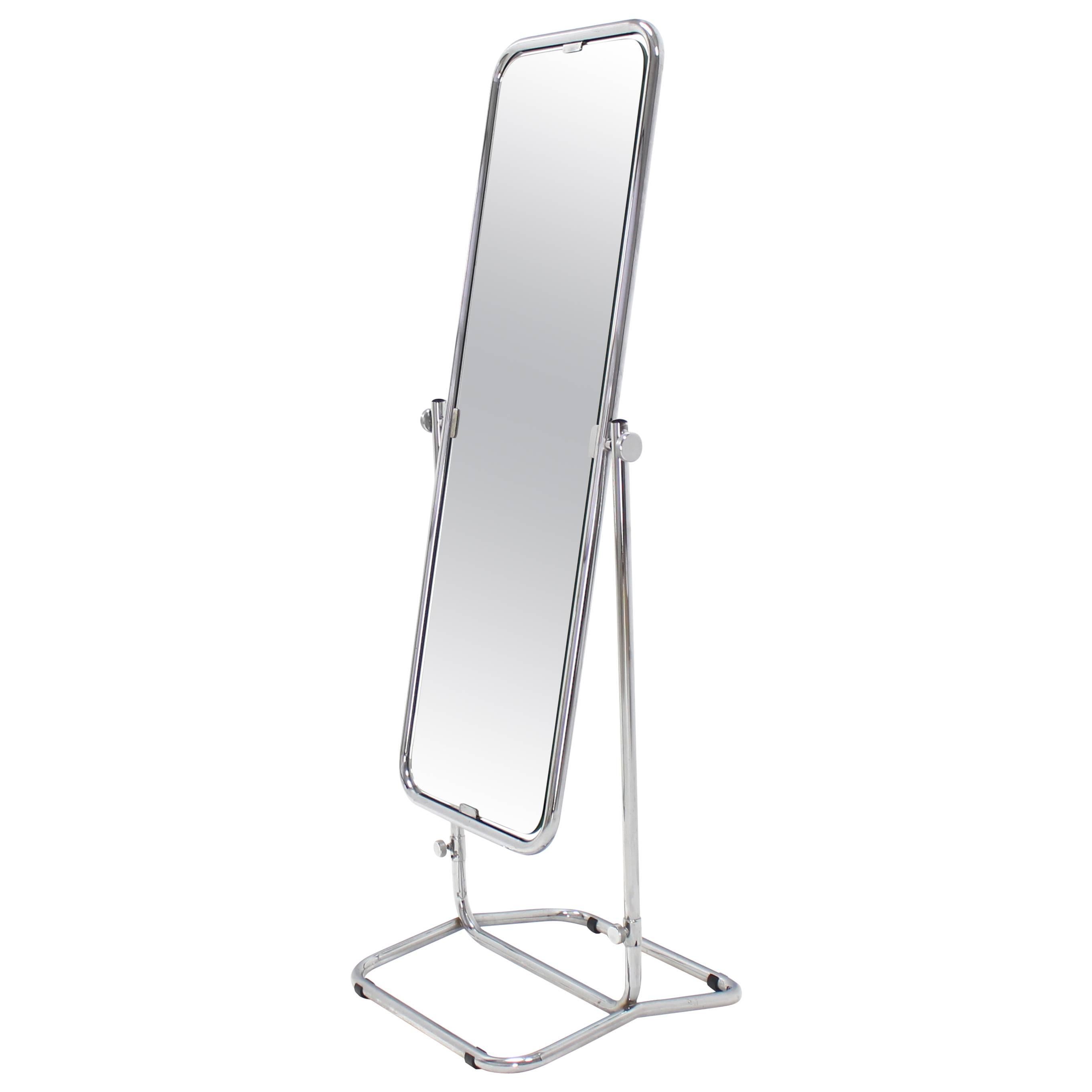 Mid-Century Modern Cheval Mirror circa 1950s For Sale