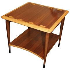 20th Century Walnut and Ash 'Lane' Side Table