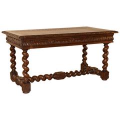 19th Century French Carved Coffee Table