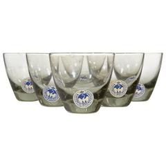 Holmegaard Smoked Glass Whiskey Tumblers, Denmark 2