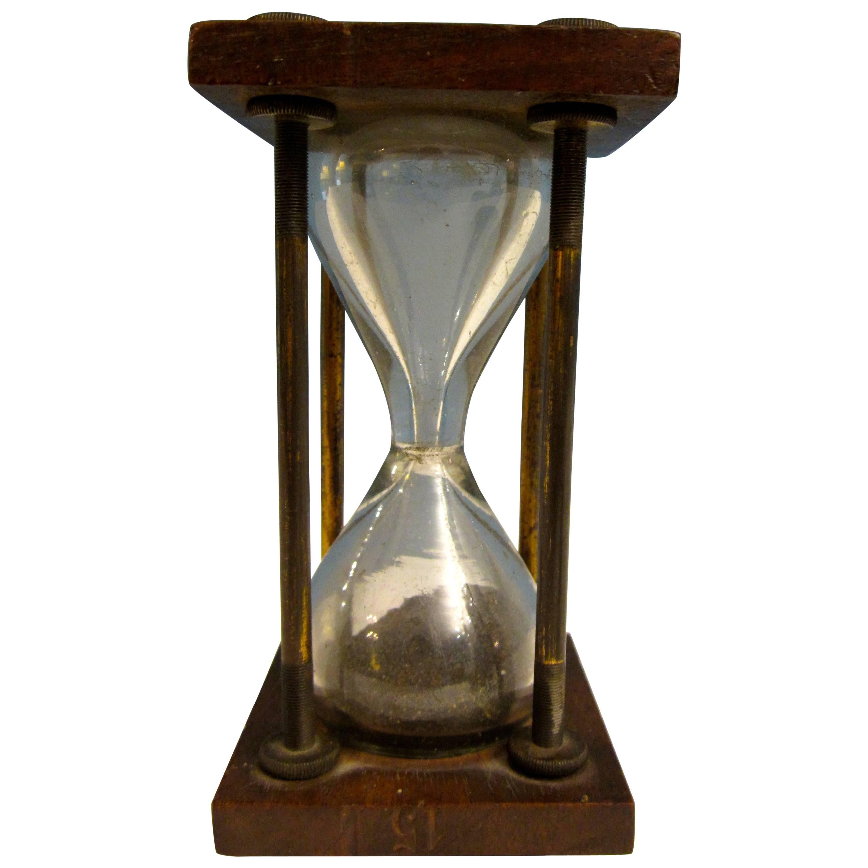 Early 19th Century Hourglass For Sale