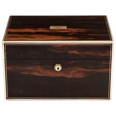 Antique Coromandel Jewelry Box