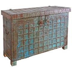 Tall Antique Asian Console Chest 8