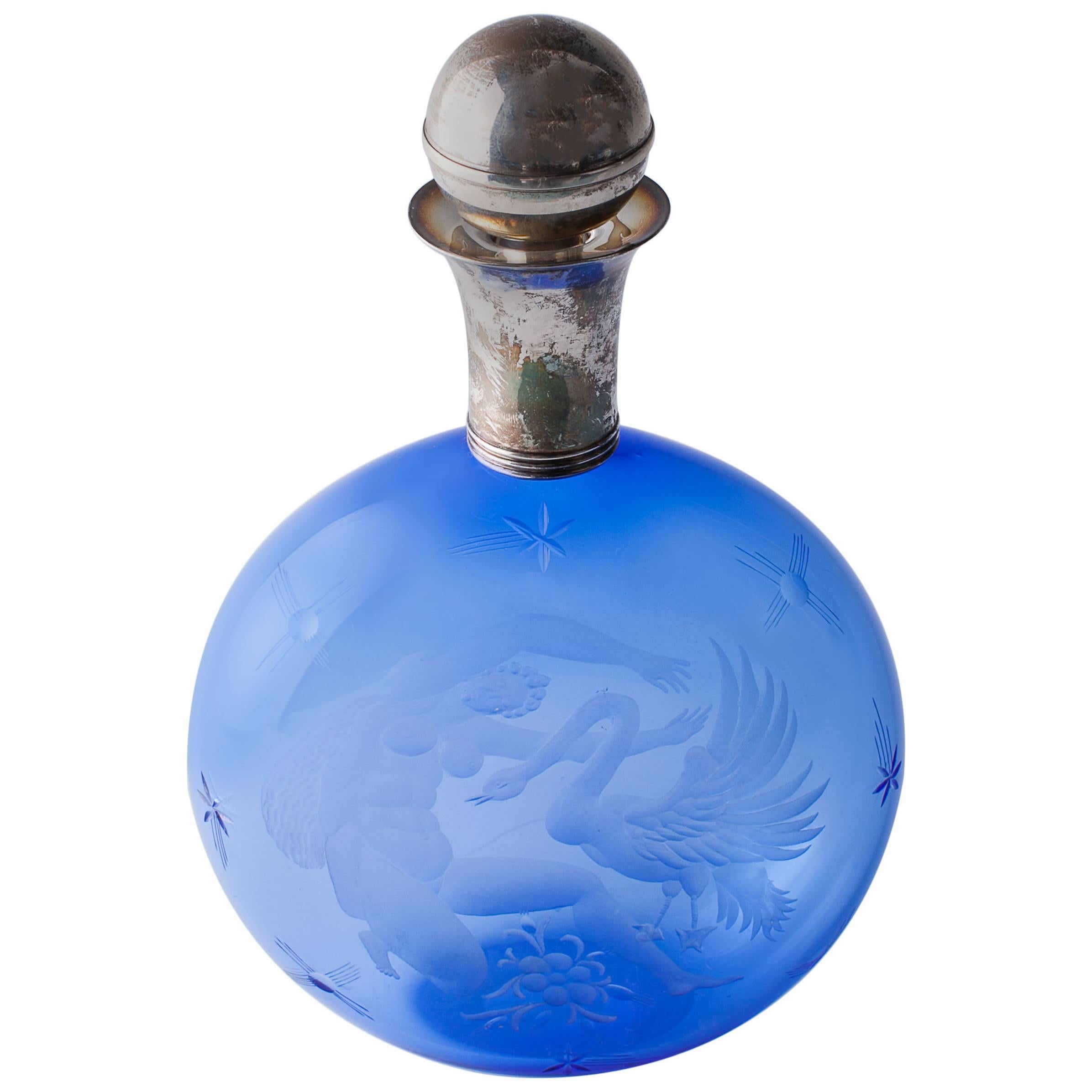 Bottle 'Leda and the Swan' by Guido Balsamo Stella for S.A.L.I.R For Sale
