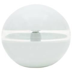 Vistosi Glass Orb Table Lamp, 1970s 1