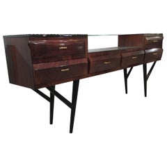 Rosewood Sideboard in the Style of Ico Parisi, circa 1955