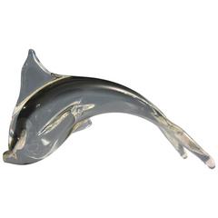 Murano Glass Dolphin Paperweights