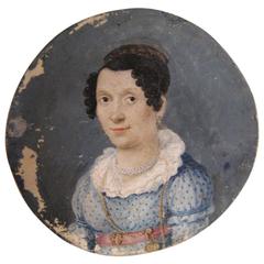 19th Century English Miniature Portrait