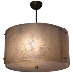 Murano Glass Drum Chandelier