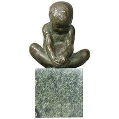 Bronze Sculpture of a Child 12