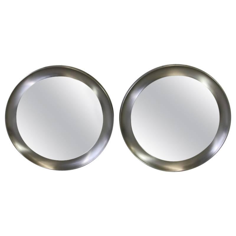 Pair of Italian Mirrors by Sergio Mazza, 1970s