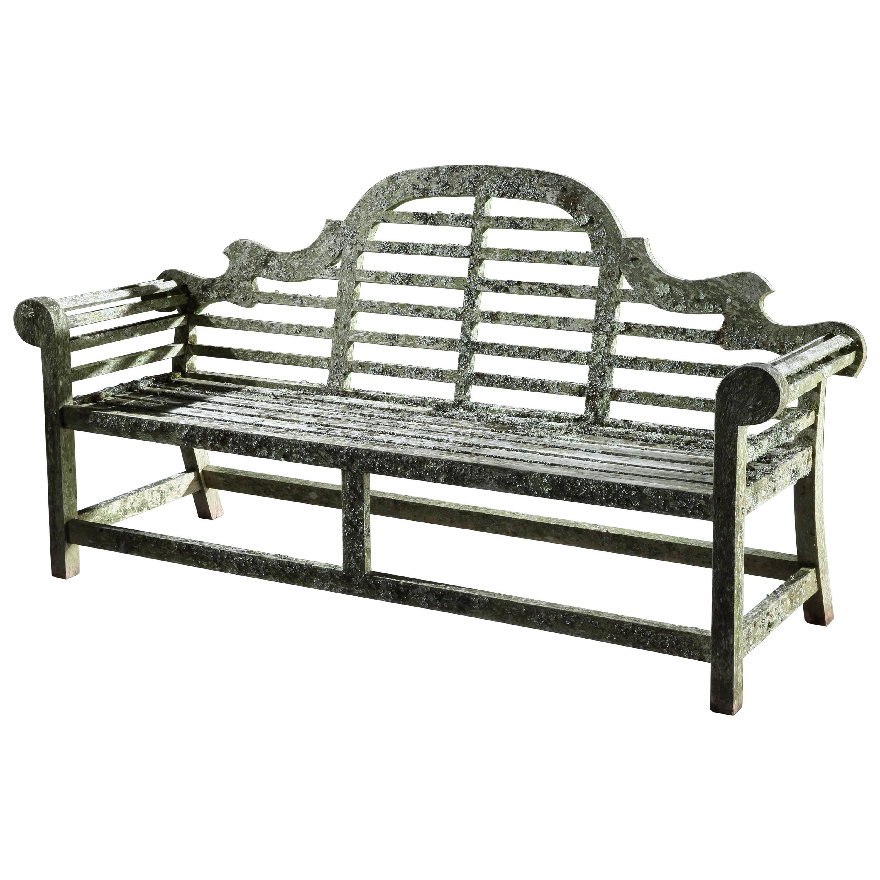 Fine Classic English Architectural Garden Seat