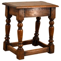 Early 18th Century English Joynt Stool