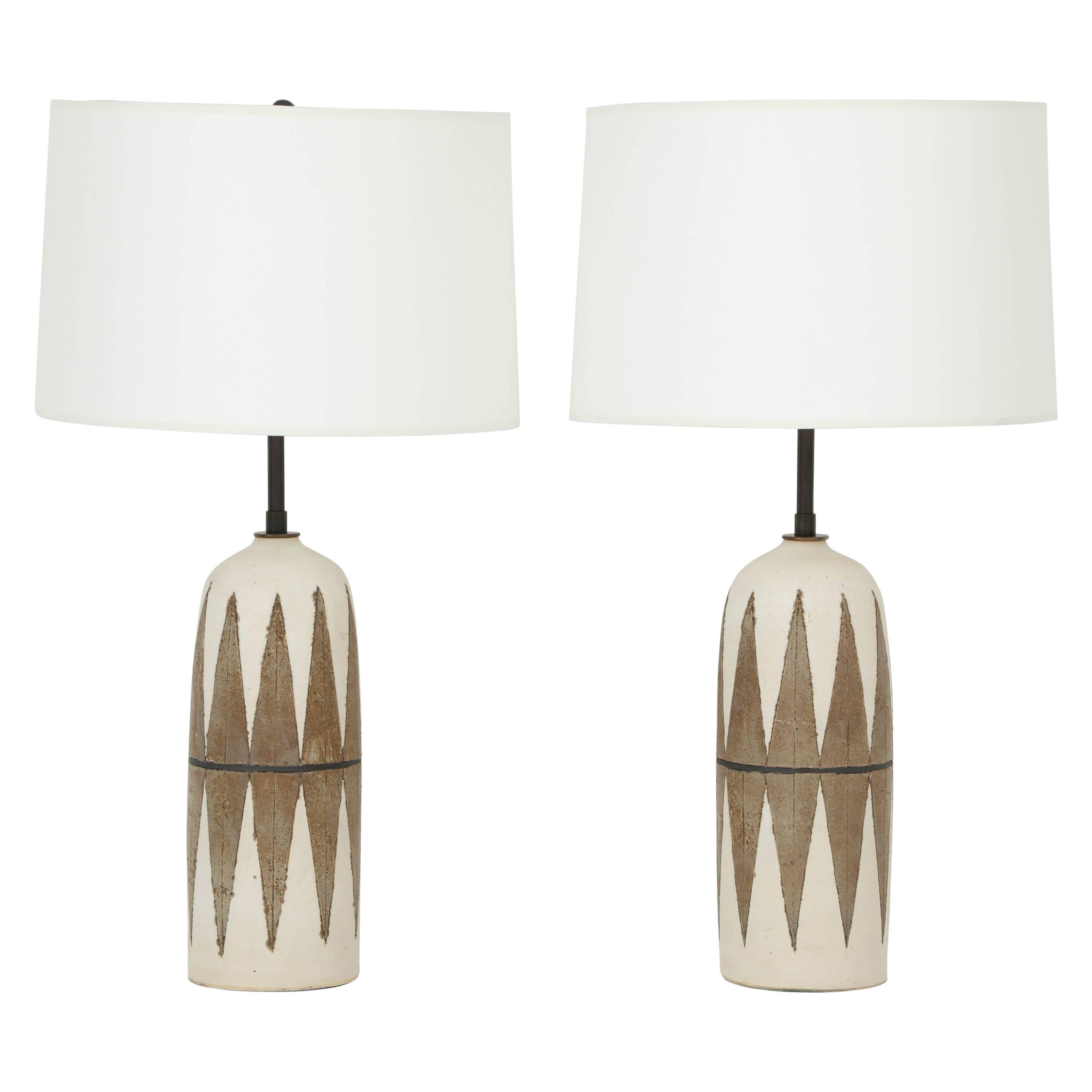 Matthew Ward Studio Ceramic Table Lamps