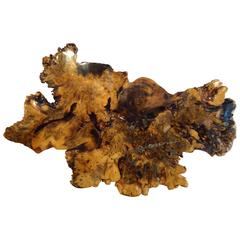 Mid-Century Kienzle Clock in Burl Wood 6
