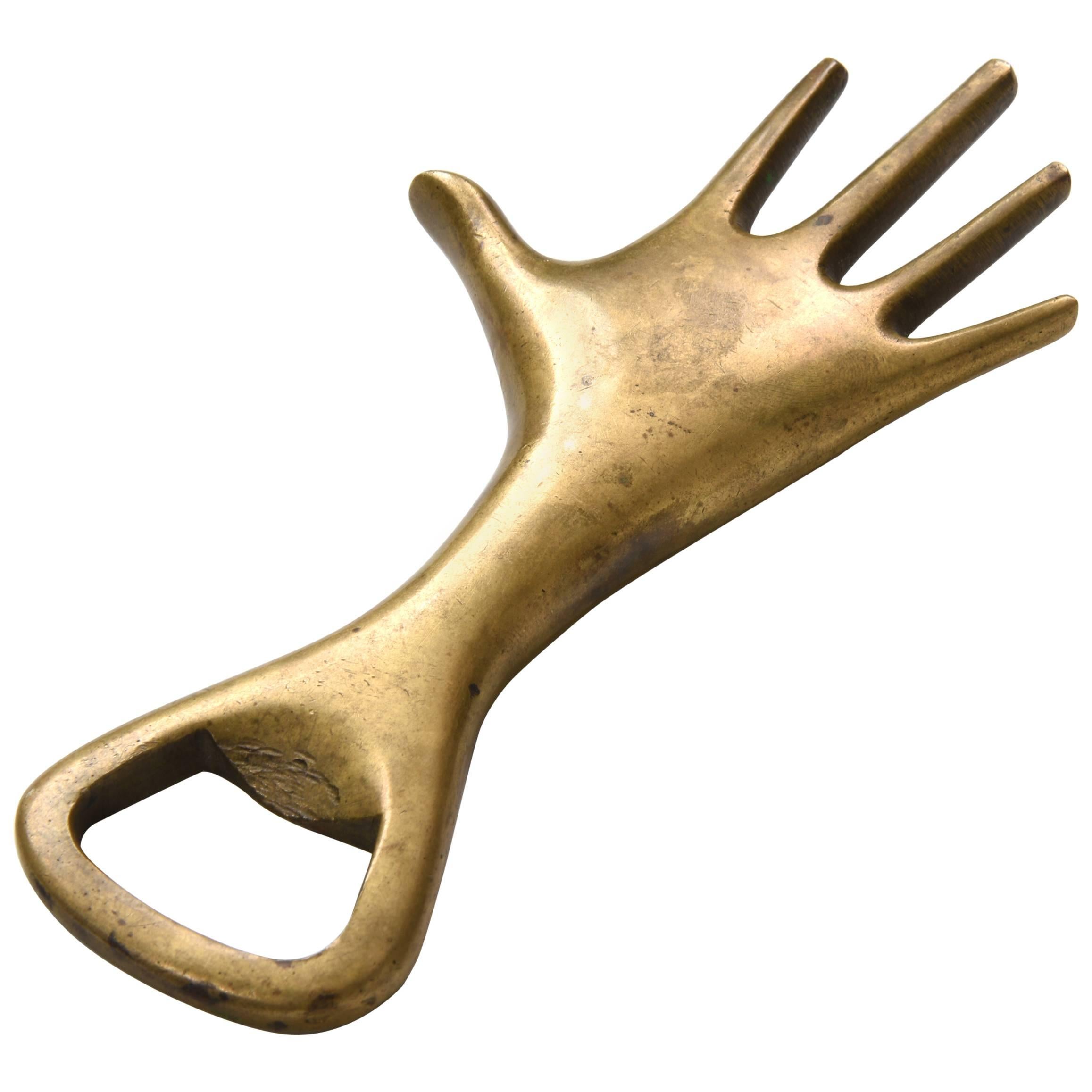 Carl Auböck Hand Bottle Opener, No. 4224