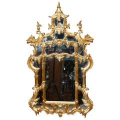 Chinese Chippendale Giltwood Mirror English Interiors