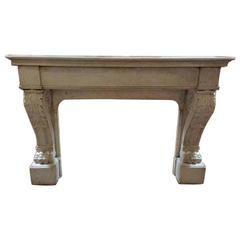 Antique Charles X-Marble Mantel