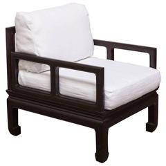 Chinese Rosewood Meditation Armchair