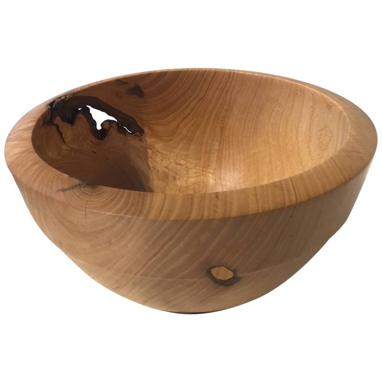 White Ash Handcrafted Bowl