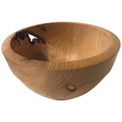 White Ash Handcrafted Bowl