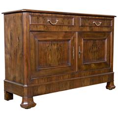Louis Philippe Buffet with Bookmatched Walnut Front