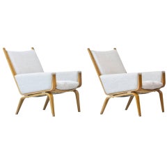 "GE-501" Lounge chairs by Hans J. Wegner