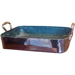 Victorian Copper Basting Tray